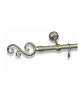 Karnisz metalowy pojedynczy SKIFF Satyna 19 mm
