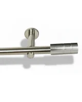 Karnisz metalowy pojedynczy TOSCA Stal 19 mm