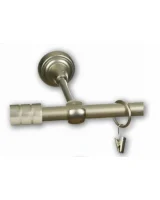 Karnisz metalowy pojedynczy LENTO Satyna 16 mm
