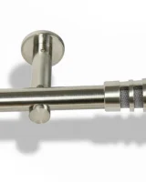Karnisz metalowy pojedynczy VERDI Stal 19 mm