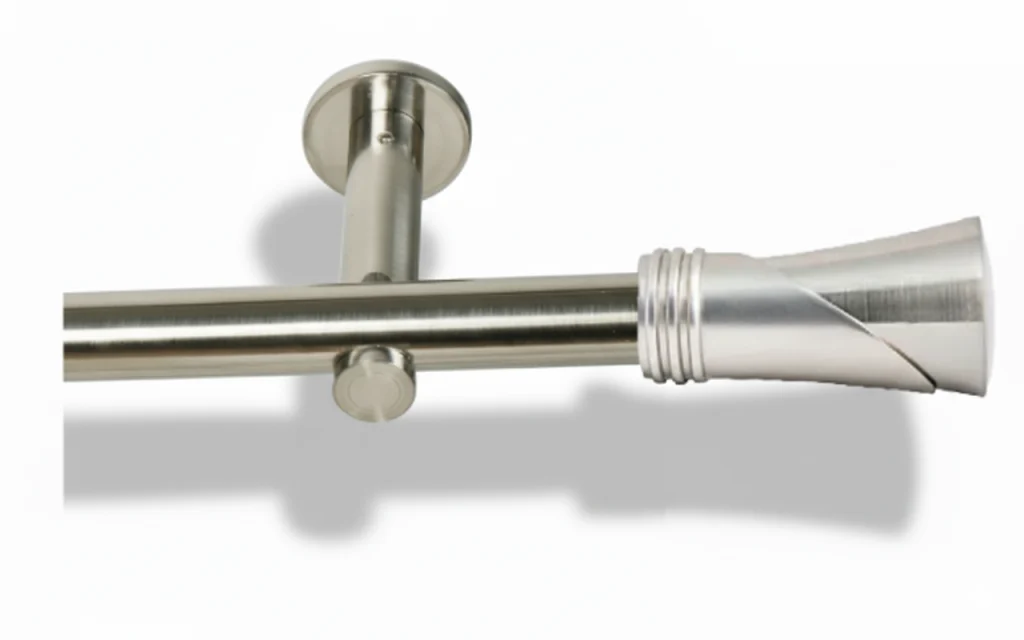 Karnisz metalowy pojedynczy VIVALDI Stal 19 mm