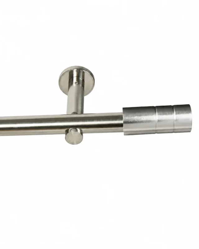 Karnisz metalowy pojedynczy TOSCA Stal 19 mm