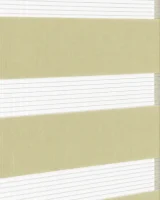 Roleta w kasecie Aluminiowej Dzień Noc Classic z prowadnicą – Zielony