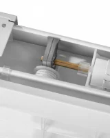 Żaluzje PCV imitujące drewno 50mm Biała