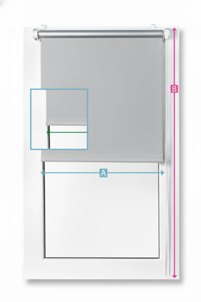 Roleta termo zaciemniająca – Thermo Premium – Szary